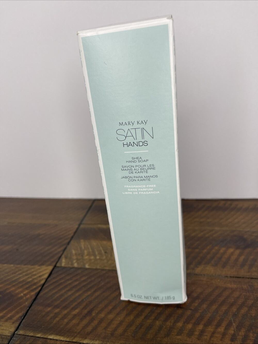 MARY KAY SATIN HANDS SHEA PUMP HAND SOAP 6.5oz